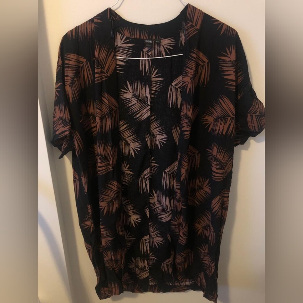 🎉2 for $15🎉 Simon's Patterned Kimono-style Shrug